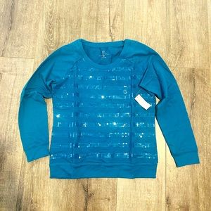 New York & Company Womans Sweatshirt Top